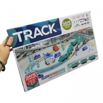 Фото1.ЗАЛІЗНИЧНА Дорога (БІРЮЗОВА) кор. 49х31*5х9*5 см.