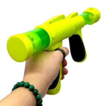 Фото1.Помпова зброя  з кульками (ЖОВТА)