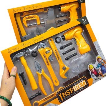 Фото1.Набір інструментів ігровий (ВИД 1) коробка 41,4х30х6,5 см