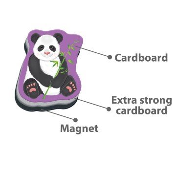 Фото1.Набір магнітів з дошкою 