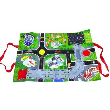 Фото1.Автопарковка “Поліція” (4 металопластикові машинки, карта-коврик)