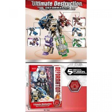 Фото1.Трансформер 5 видів технки, які збираються в одного великого робота, в коробці