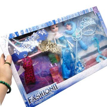 Фото1.Лялька з аксесуарами (герої, висота 31 см, одяг, аксесуари, прикраси для дитини) в коробці