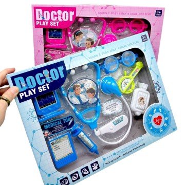 Фото3.Набір лікаря в коробці (РОЖЕВИЙ)