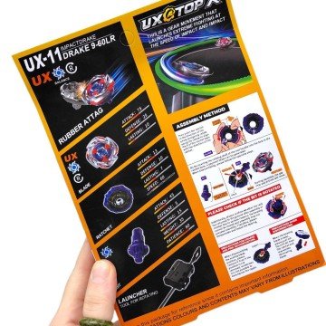 Фото1.Бейблейд (запускач, металева накладка)