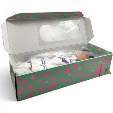 Фото1.Пупс, функціональний, датчик руху, звуки: сміх, плач, засинає, висота: 42 см, гумовий, пустушка, пля