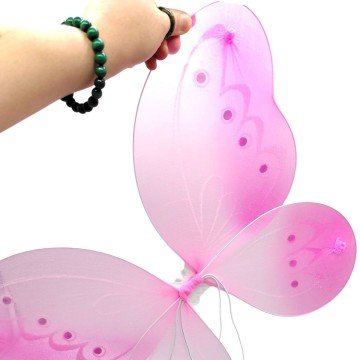 Фото1.Набір метелика РОЖЕВО-БІЛИЙ 36*48 см