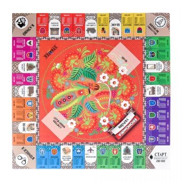 Фото2.Настільна гра Strateg Економіка України