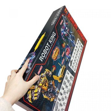 Фото1.Набір трансформерів 2 трансформери, зброя, аксесуари, в коробці