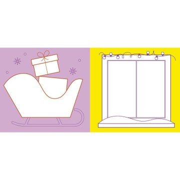 Фото1.Наліпки-картинки : Наліпки-картинки. Зима