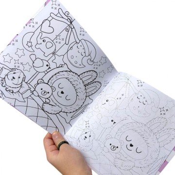 Фото1.Розмальовка 200х200 мм., 8 аркушів. Скоба