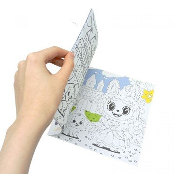 Фото1.Розмальовка 200х200 мм., 8 аркушів. Скоба