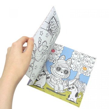 Фото1.Розмальовка 200х200 мм., 8 аркушів. Скоба