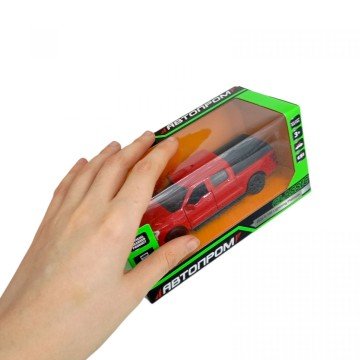 Фото1.МАШИНКА АВТОПРОМ F-150 Lightning Platinum (ЧЕРВОНА)