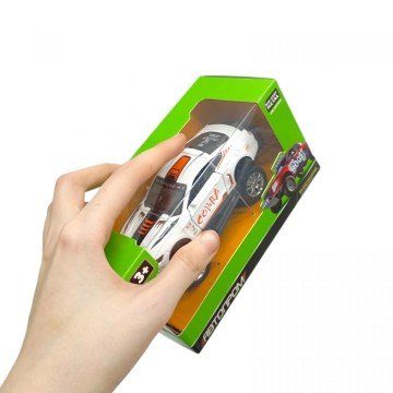 Фото1.МАШИНА АВТОПРОМ 1:32 ВСЮДИХІД MUSTANG COBRA (СІРИЙ)