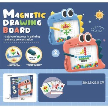 Фото1.Мозаїка-магнітна ДОШКА (ЧЕРВОНА)