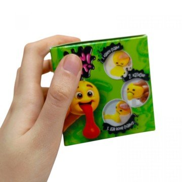 Фото1.Вязка маса Smile Slime (БЛАКИТНИЙ)