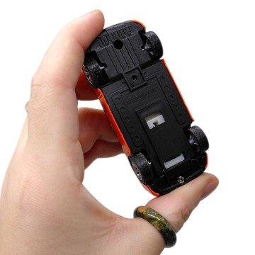 Фото1.МАШИНА АВТОПРОМ З БАГАЖНИКОМ НА ДАХУ (металева) РОЖЕВА