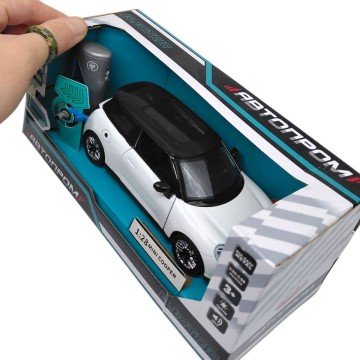 Фото1.МАШИНА АВТОПРОМ (металева) 1:36 MINI COOPER (БІЛИЙ) Автопром (286497)