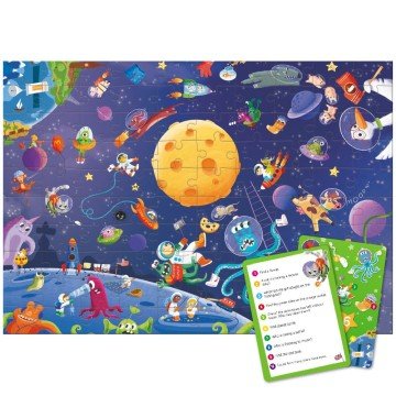 Фото1.Пазл. Шукай та знаходь «Шалений космос»