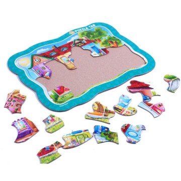 Фото1.Гра розвиваюча, пазли-вкладинки 