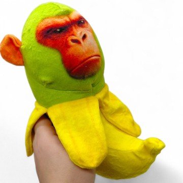 Фото1.Іграшка м’яконабивна «БАНАНІНІ» розмір 23 см