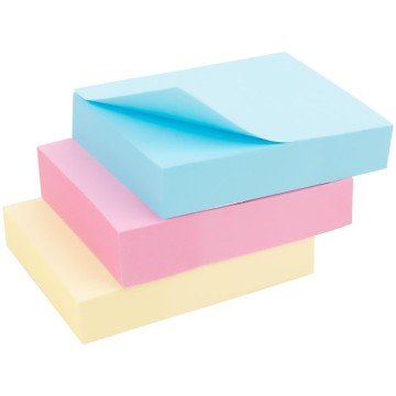 Фото1.Блок паперу з клейким шаром 50x40мм,100арк,3шт