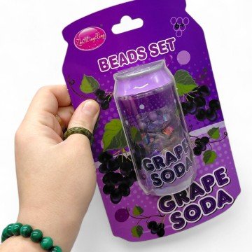 Фото1.Набір для створення прикрас Фруктова содова (ВИНОГРАД)