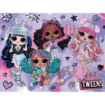 Фото1.Пазли L.O.L. Surprise! Tweens Skate Dance, 100 елементівм