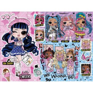 Фото1.Пазли L.O.L. Surprise! Tweens Collection, 100 елементів