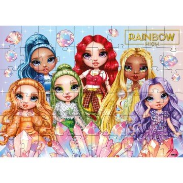 Фото1.Пазли Rainbow High Creative Crystals, 60 елементів