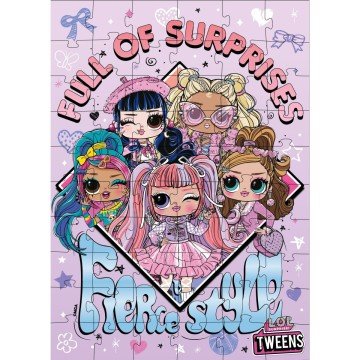 Фото1.Пазли L.O.L. Surprise! Tweens Fierce Style, 60 елементів