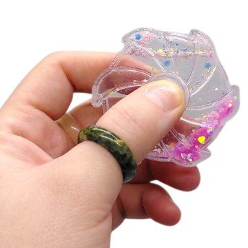 Фото1.Спінер антистрес з глітером