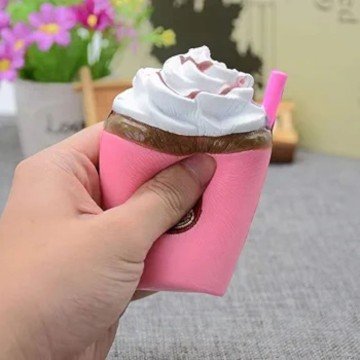 Фото1.Антистрес-сквіш, висота 10 см, в сітці (мікс видів)