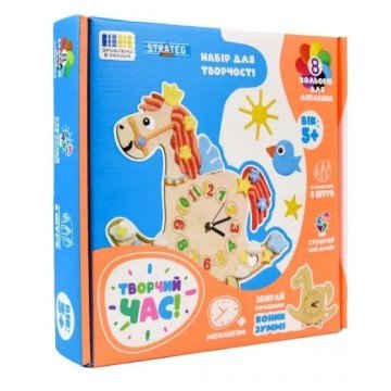 Фото1.Набір для творчості Творчий час КОНИК ЗУММІ