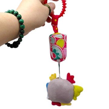 Фото1.БРЯЗКАЛЬЦЕ З ДЗВІНОЧКОМ ТА КЛІПСОЮ (МЕТЕЛИК)