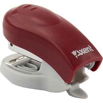 Фото1.Степлер Welle-2 пласт., №24/6, 10 арк., червоний