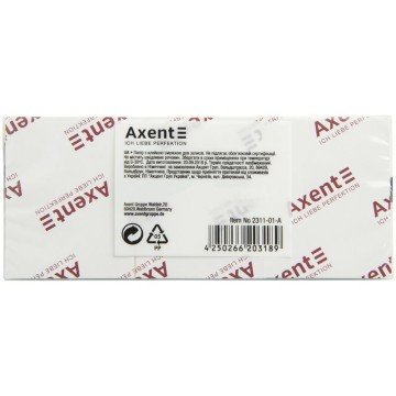 Фото1.Блок паперу з клейким шаром 50x40мм,100арк,3шт,жов