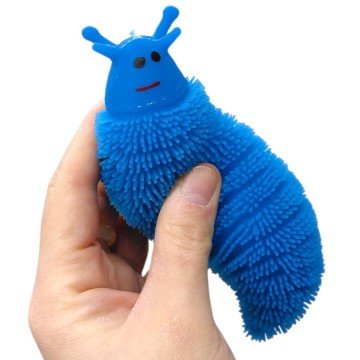 Фото1.Світловий силіконоий їжачок Слимак 14 см (ФІОЛЕТОВИЙ)