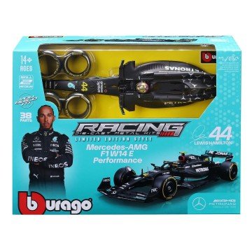 Фото1.Авто-конструктор - Mercedes-AMG F1 W14 Performance (1:24) (#44) Bburago (289064)