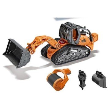 Фото1.Металевий трактор з набором ковшів (7х12х17см)