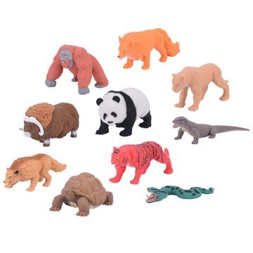 Фото1.Стретч-іграшка у вигляді тварини – Вартові дикої природи (мікс)