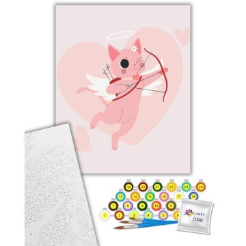 Фото1.Картина за номерами 