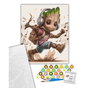 Фото1.Картина за номерами 