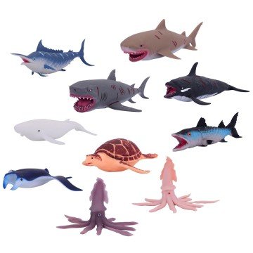 Фото1.Стретч-іграшка у вигляді тварини – Володарі океану (мікс)