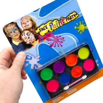 Фото1.Грим для обличчя, 8 кольорів+аплікатор