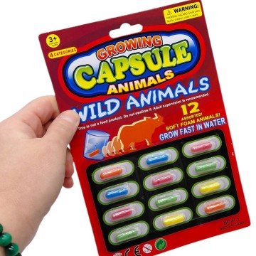 Фото1.Зростайки в капсулі на планшетці (ДИКІ ТВАРИНИ)