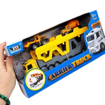 Фото1.Автовоз з машинками в коробці 2014-1P р.31*15*10см