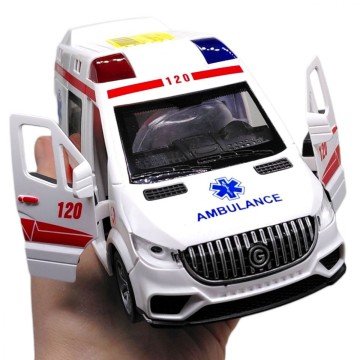 Фото1.Машина інерційна озвучена, зі світлом (ШВИДКА ДОПОМОГА)