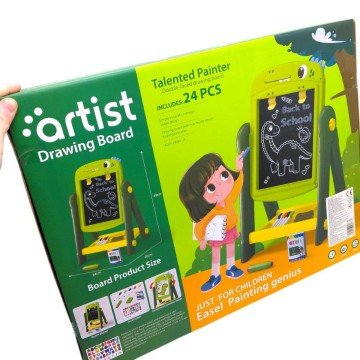 Фото1.Мольберт дитячий (р-р 34*26*49см, у короб 50х7х39 см)